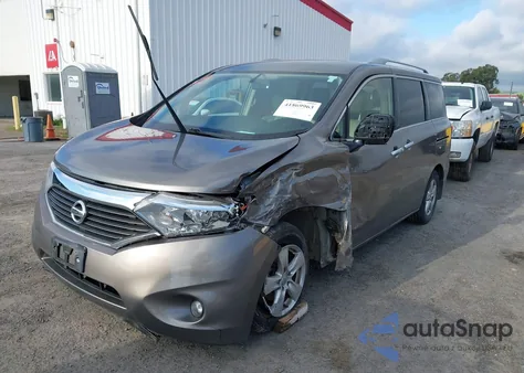 2016 Nissan Quest Sv z USA, uszkodzony, nr VIN JN8AE2KP7G9157689